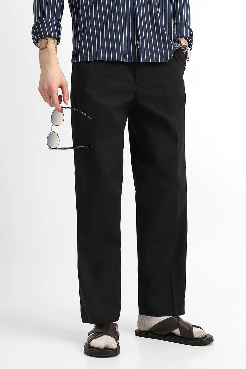 SNITCH Stretch Relaxed Fit Trousers